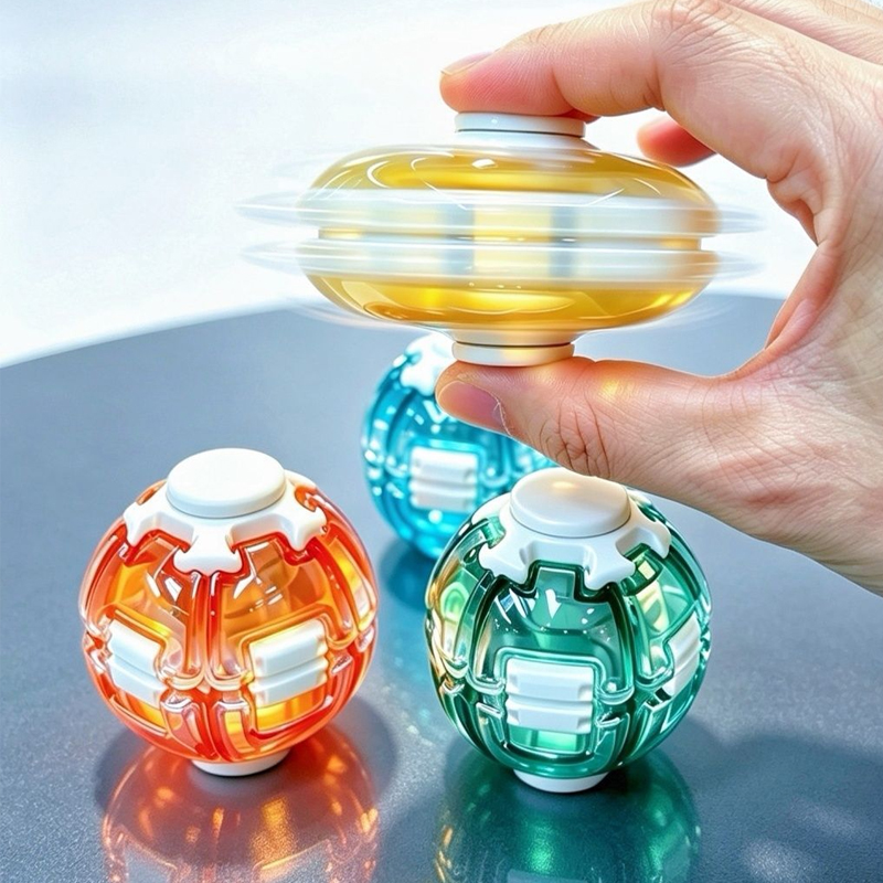 Press‑to‑Spin Fidget Ball Keyc - огляд і ціна Cosplay Fireball Prop
