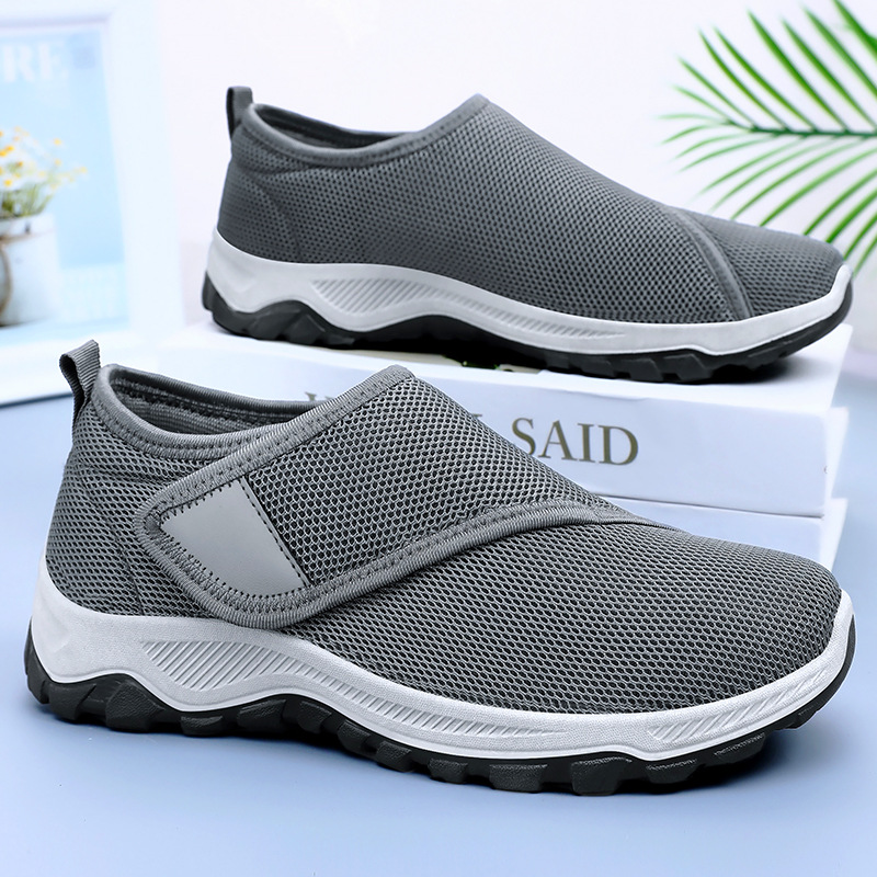 2026 New Summer Men's Mesh Sho - огляд і ціна Velcro Hook Loop