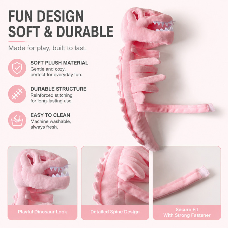 Dinosaur-Patterned Pet Bodysui - огляд і ціна Cosplay Prop Patterns