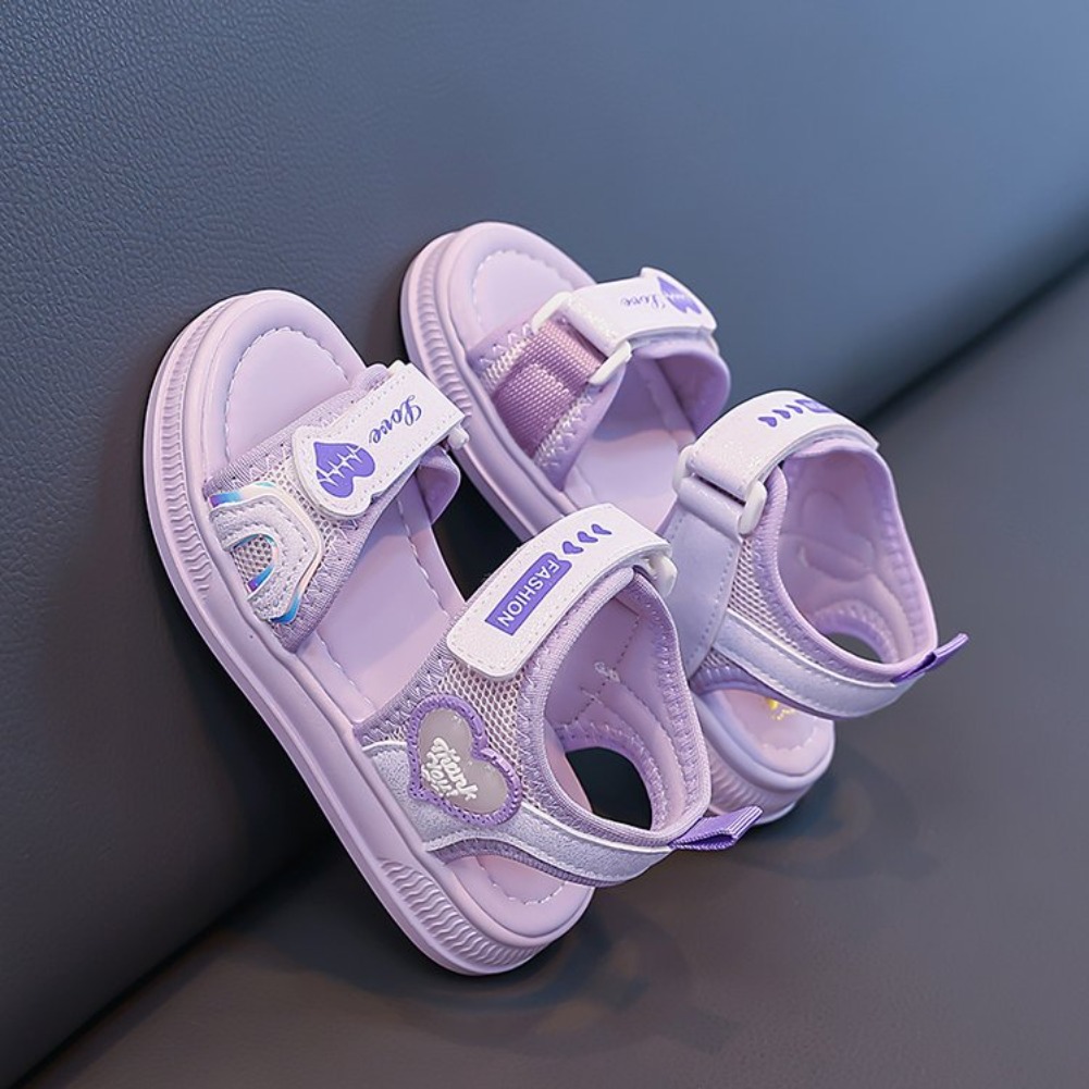Girls' Heart-Shaped Princess S - огляд і ціна Velcro Hook Loop