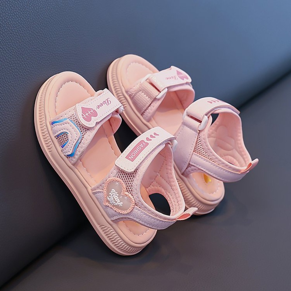 Girls' Heart-Shaped Princess S - огляд і ціна Velcro Hook Loop