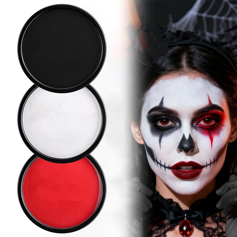 3pcs Black White Red Water‑Bas - огляд і ціна Cosplay Prop Paint