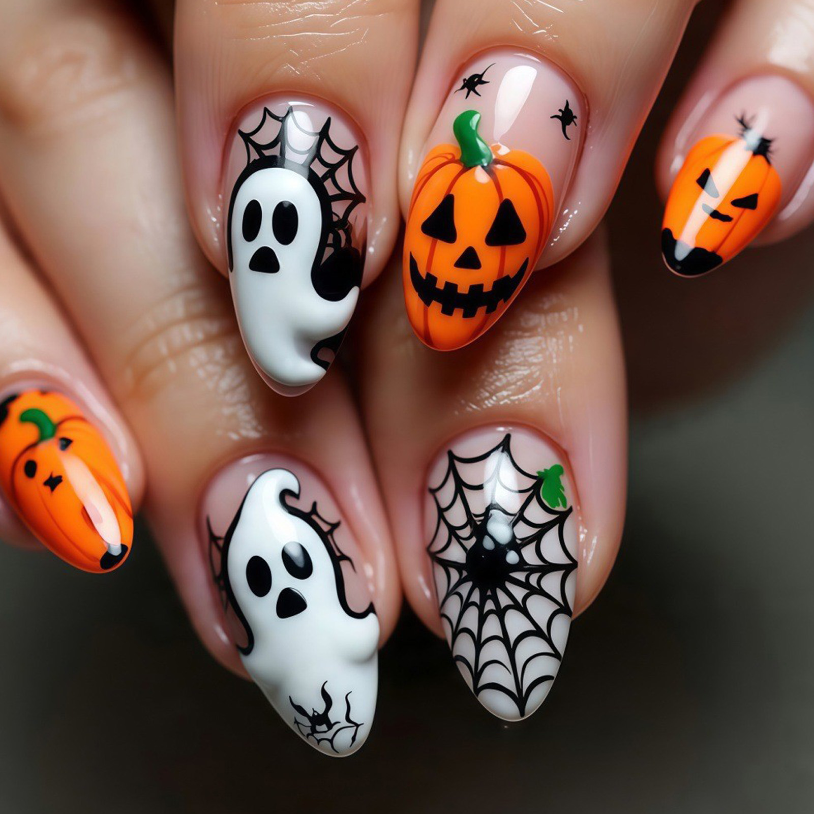 24pcs Halloween Press On Nails - огляд і ціна Cosplay Bat Prop