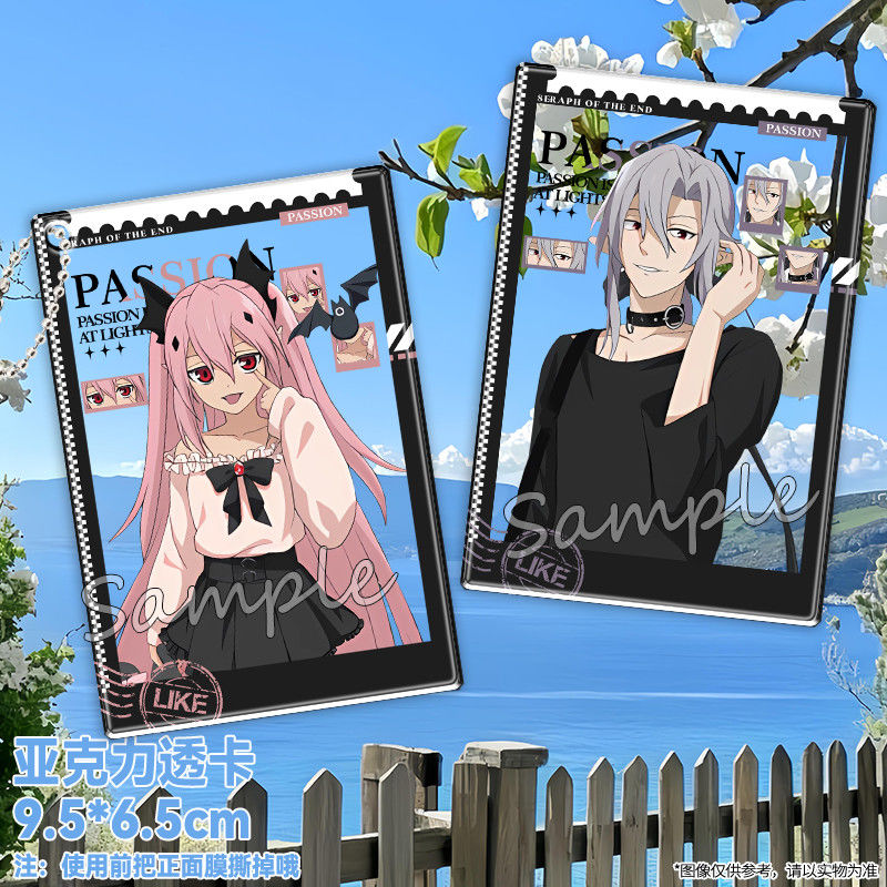 Anime Seraph of the End Hyakuy - огляд і ціна Acrylic Cosplay Prop