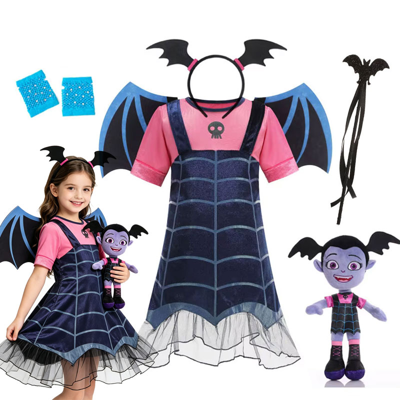 Kids Girls Vampire Bat Hallowe - огляд і ціна Cosplay Bat Prop