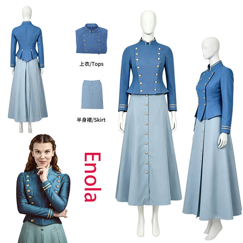 WHH Movie Enola Cosplay Costum - огляд і ціна Prop Para Cosplay