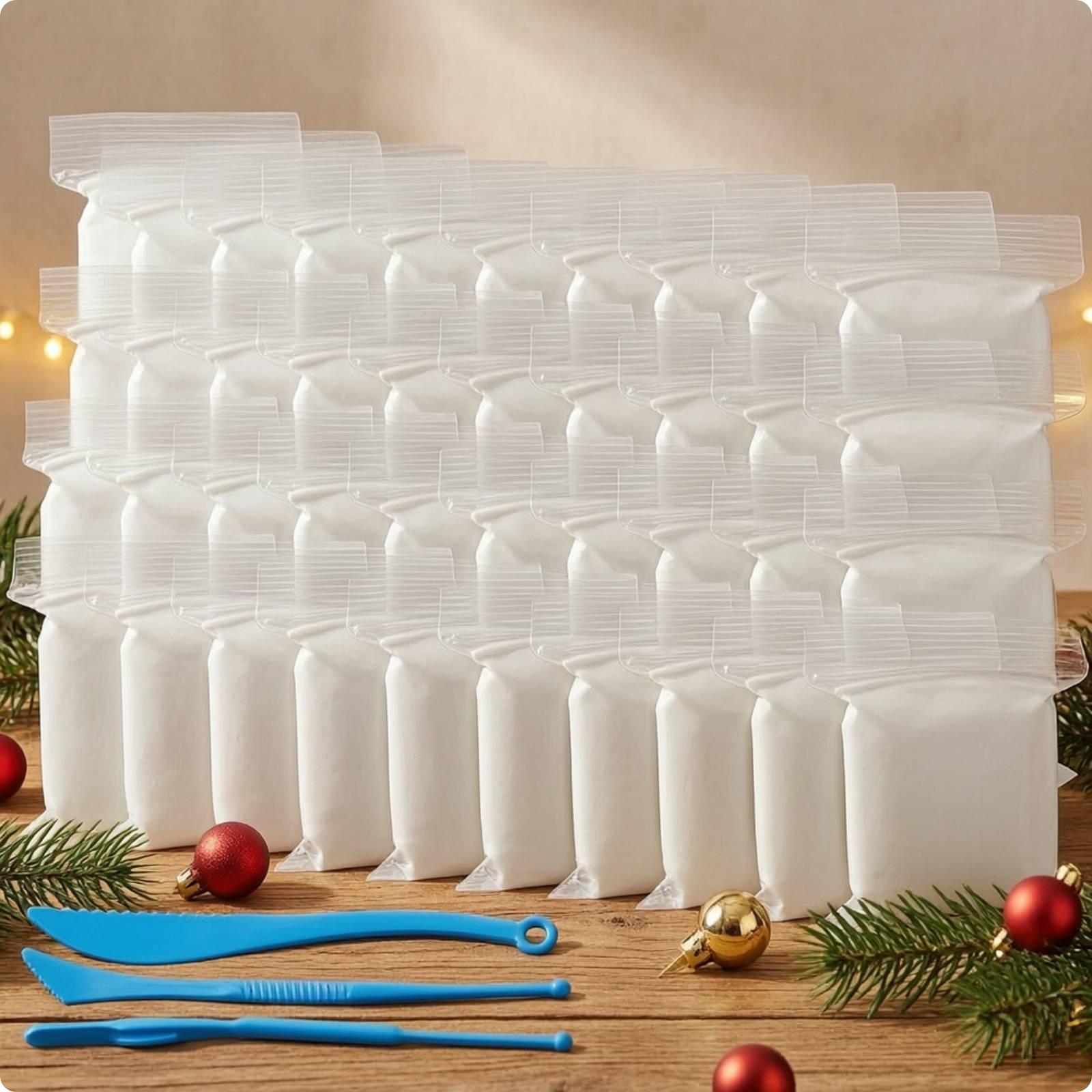 Air Dry Clay 50 Pack White Foa - огляд і ціна Foam Clay Sculpt
