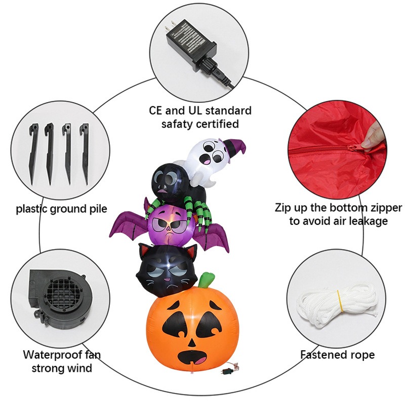 Halloween Inflatable Decorativ - огляд і ціна Cosplay Bat Prop