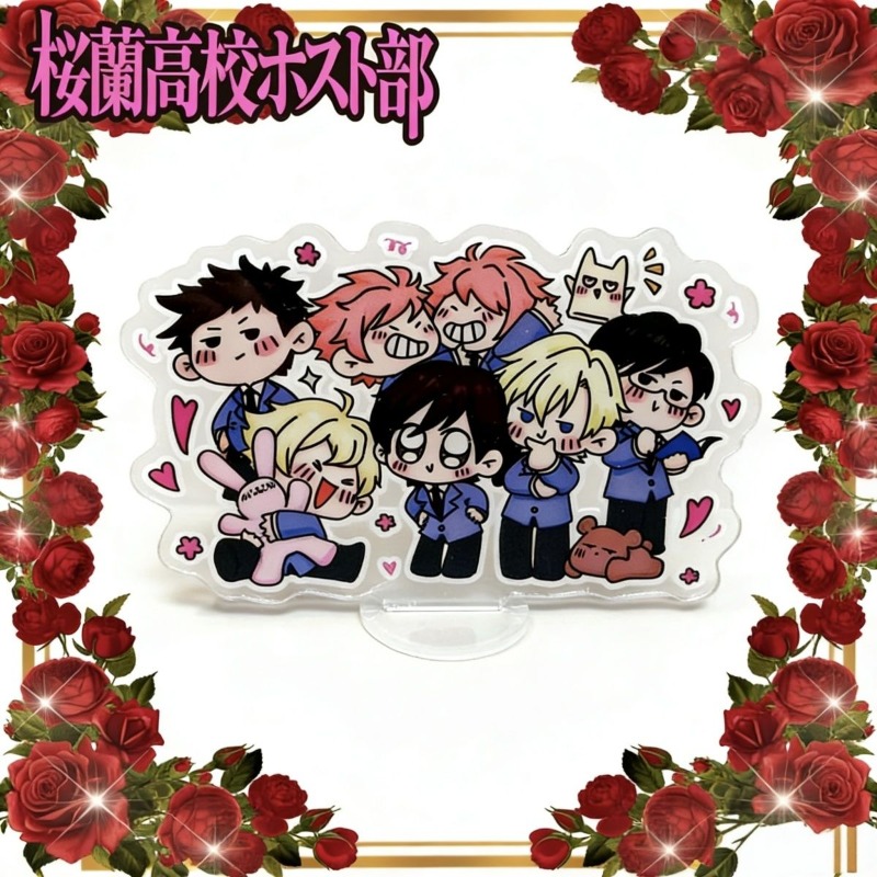 10cm Ouran High School Host Cl - огляд і ціна Acrylic Cosplay Prop